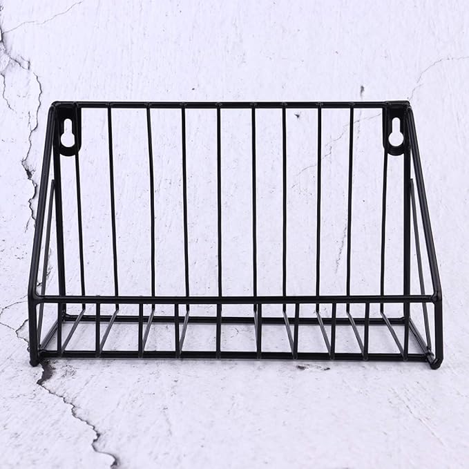 VOSAREA 2pcs Door Storage -mounted Hanging Basket Organizer Space-saving Shelf for Bathroom Kitchen