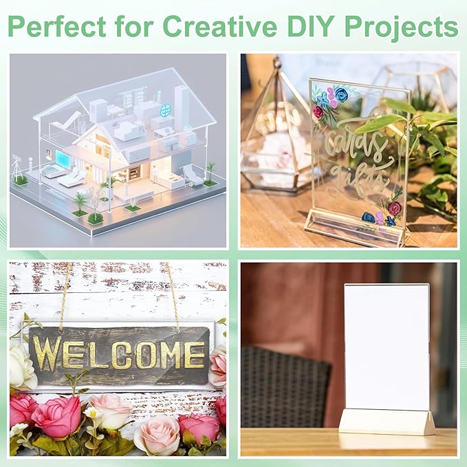 DERTE 2 Pack 13 Inch Medicine Cabinet Shelves 1/4 Inch Thick Acrylic Clear Medicine Replacement Shelf for Wall Mounted and Hanging Cabinets Kitchen Living Room Bathroom