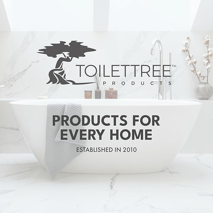 ToiletTree Products Bamboo Stainless Steel Over-the-Door Towel Hooks - Durable Coat, Clothes, and Towel Rack to Use in the Bathroom, Laundry Room, and Closet - 5 Hooks