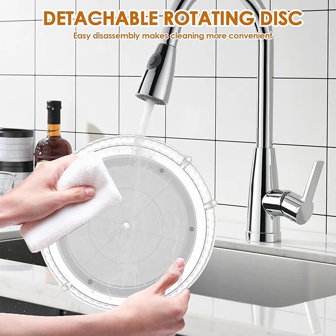 Rotating Makeup Organizer 360°Rotating Skincare Organizer Large Capacity Rotating Cosmetic Organizer 2 Layers Rotating Vanity Organizer Practical Rotating Dresser Organizer for Countertop (Clear 2PCS)
