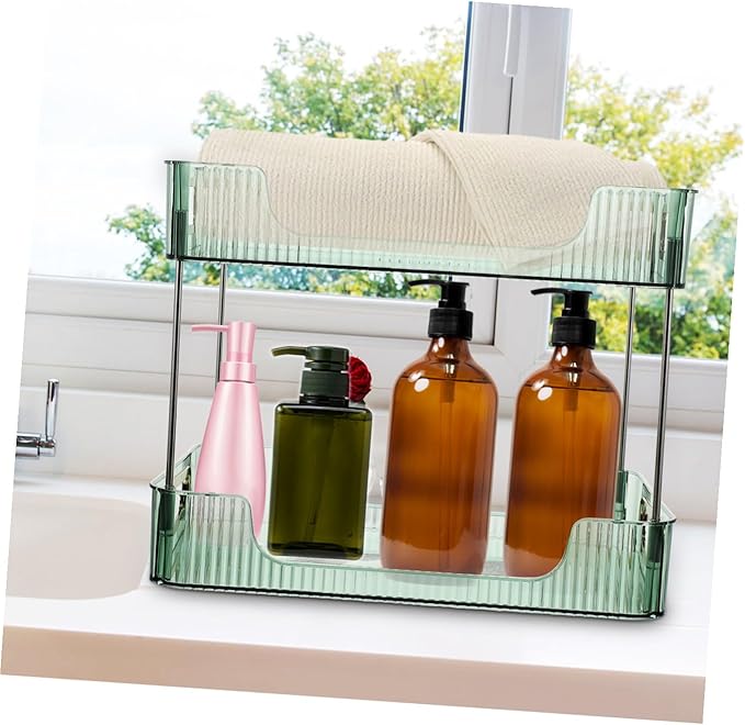 Bathroom Countertop Organizer Storage Shelf Desk Toiletry Organizer Dresser Storage Holder