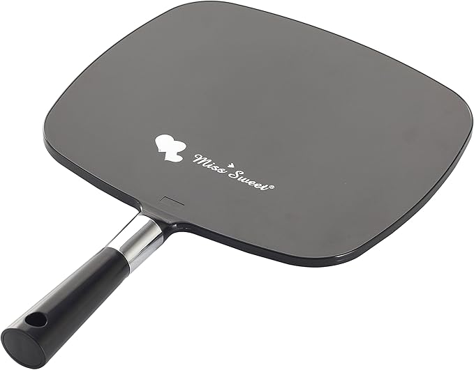 Miss Sweet Handheld Mirror Makeup Mirror (Black)