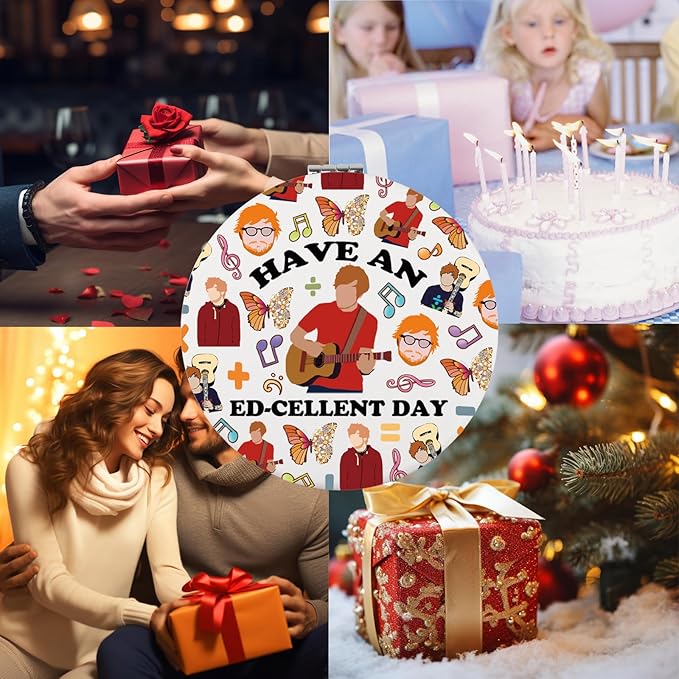 Zuo Bao Pop Music Lovers Gifts Have an Ed-cellent Day Mirror Guitar Lovers Birthday Gift (Ed-cellent)
