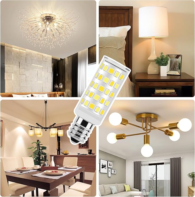 Replacement Bulbs 20W for Conair & Jerdon Makeup Mirrors - 10x Double Sided Illuminated Mirror LED Bulbs (2Pack, Three-Color Changing)