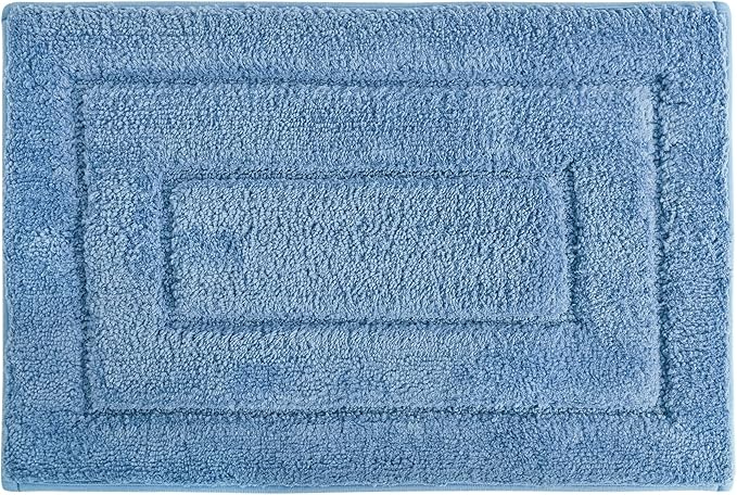 GRANNY SAYS Blue Bathroom Rugs Non Slip, 20" x 32", Bath Rugs for Bath, Bathroom Rugs Washable,Absorbent Bath Mats for Bath Floor, Shower Microfiber Bath Mat for Tub