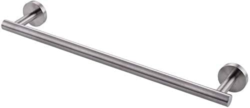 SEIDO Commercial Grade-304 Stainless Steel Towel Holder, 900mm/35.4-inch Total Length Bathroom Towel Bar for Bathroom, Hanging Space 850mm/33.5-inch Space-Saving Single Towel Rod, Brushed Nickel