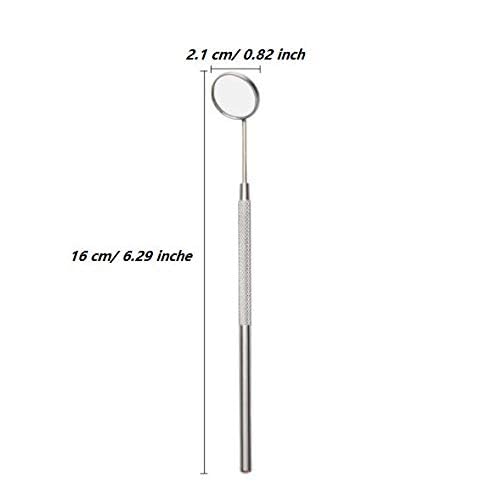Makeup Mirror for Eyelash Extensions,Dental Examination Mirror Detachable Mini Mirrors Stainless Steel Beauty Tools for Observing Small Details