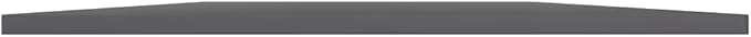Wall Mounted Shelf Set of 4 High Gloss Gray Engineered Wood Panels 39.4x19.7x0.6 Inch for Living Room Library Modern Decor Storage Display