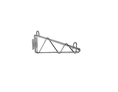 KPS Commercial Chrome Wire Shelf 14 x 48 - NSF, 1 Shelf, Modern Style, Wall Mount, Kitchen Storage