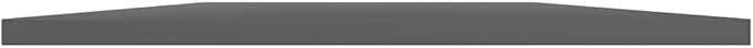 Set of 8 High Gloss Gray Engineered Wood Wall Shelves 23.6x19.7x0.6 Inches for Modern Home Storage and Display Organizer