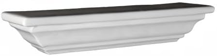 Ceramic 16" Crown Molding Shampoo Shelf Tile Niche