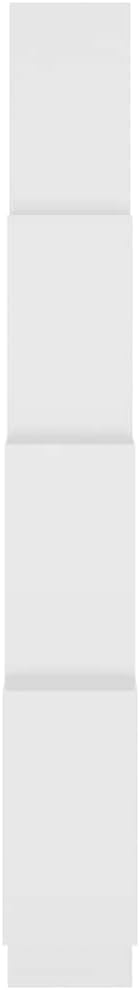 Wall Mounted Cube Shelf, 10-Compartment Floating Storage Organizer, Modern Engineered Wood Display Shelving Unit for Bedroom and Living Room, White, 35.4 x 35.4 x 46.9 Inches