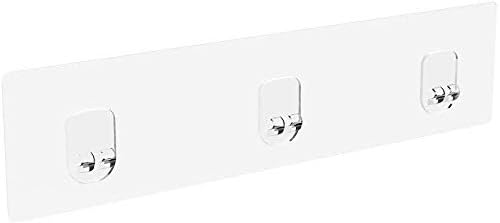 Orimade 2 Pack Shower Caddy Adhesive Replacement Sticky Wall Adhesives, 10.63 x 2.75'' (7x27cm) Pad Hook Strip Waterproof Rustproof Bathroom Organizer Shelves, Kitchen Racks Storage
