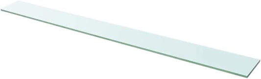 Shelf Panel Glass,Bathroom Shelves,Decor Shelf,Display Shelf,Cloud Shelf,Shelves for Bedroom,Square Wall Shelf,for Bathroom, Living Room, Bedroom, Kitchen, Clear 43.3"x4.7"
