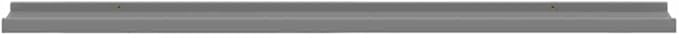 Floating Wall Shelves Set of 2, 39.4 Inch Modern MDF Shelving for Bedroom, Living Room, and Office, Decorative Storage Ledge Display, Gray