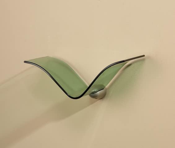 Concepts Heron Green Glass Shelf