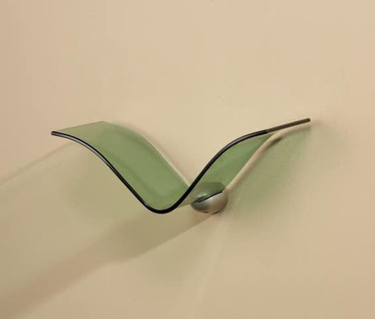 Concepts Heron Green Glass Shelf