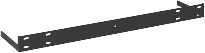 Floating Wall Shelves 4 Pack Oak White Modern Invisible Mounting System 23.6x9.3x1.5 Inches MDF Wood Display Rack for Living Room Bedroom Decor