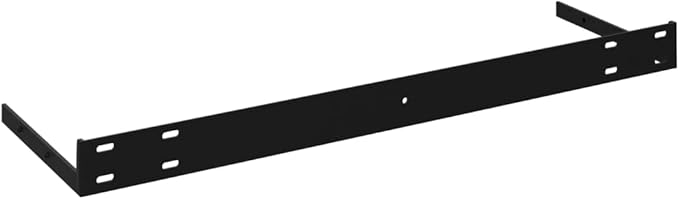 Floating Wall Shelves 2 Pack White Modern Display Rack 47.2x9.3x1.5 Inches MDF Board with Invisible Mounting for Living Room Bedroom Home Decor