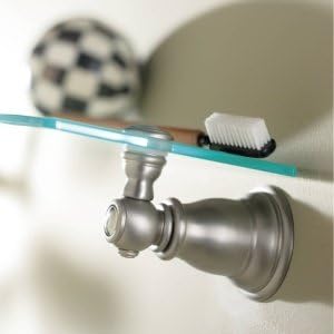 Moen YB5490WR Kingsley Vanity Shelf, Wrought Iron