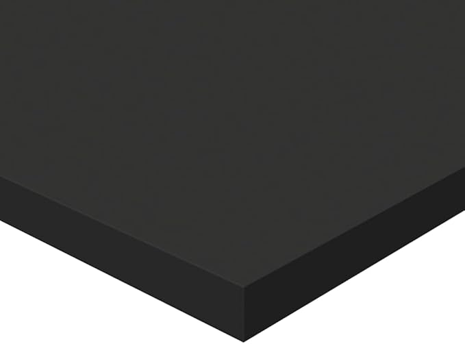 Wall Mounted Shelf Set of 4 Black Engineered Wood 31.5 x 11.8 x 0.6 Inch Modern Bookshelf for Living Room Kitchen Storage and Display