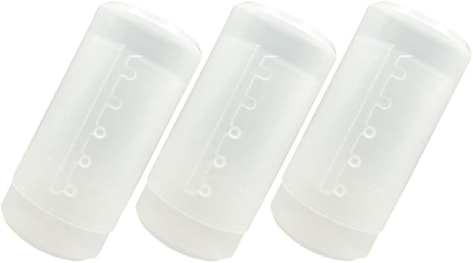 3pcs Retractable Makeup Brush Holders Clear Plastic Travel Organizers Storage for Cosmetic