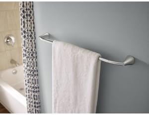Moen YB2324CH Glyde Towel Bar, 24", Chrome