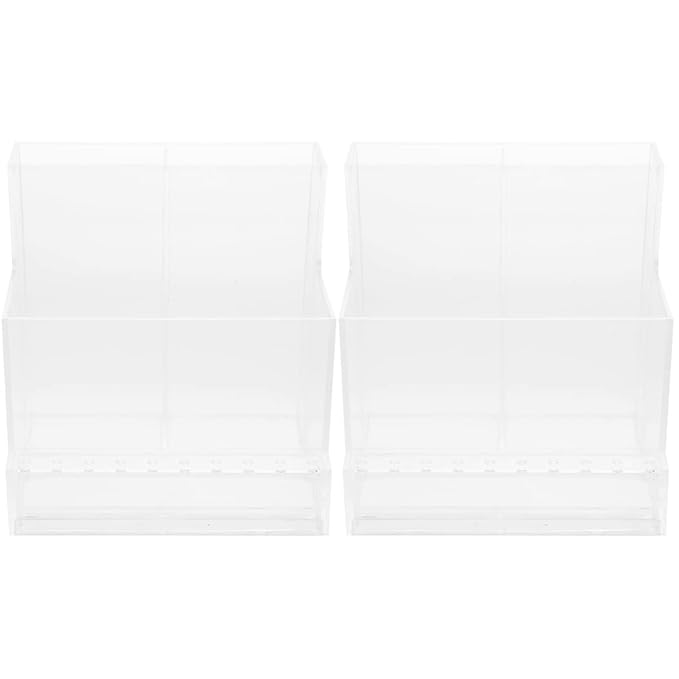FOMIYES 2pcs Nail Art Polishing Machine Storage Organizer Grinding Holder for Nail Salon and Home Use Easy to Use Manicure Tool Display Stand