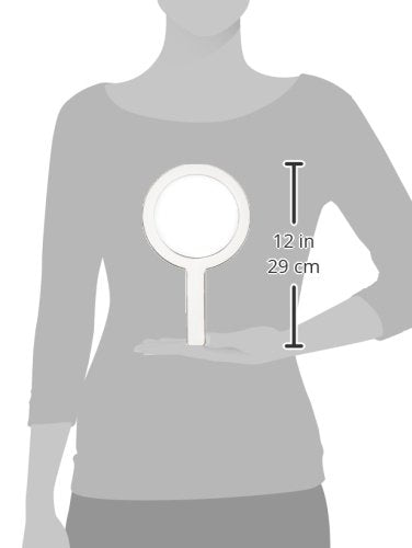 Zadro Acrylic Dual-Sided Handheld Mirror