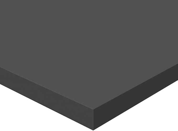 Set of 4 Grey Engineered Wood Floating Shelves Rectangular Simple Shelf for Wall Mount Storage and Display