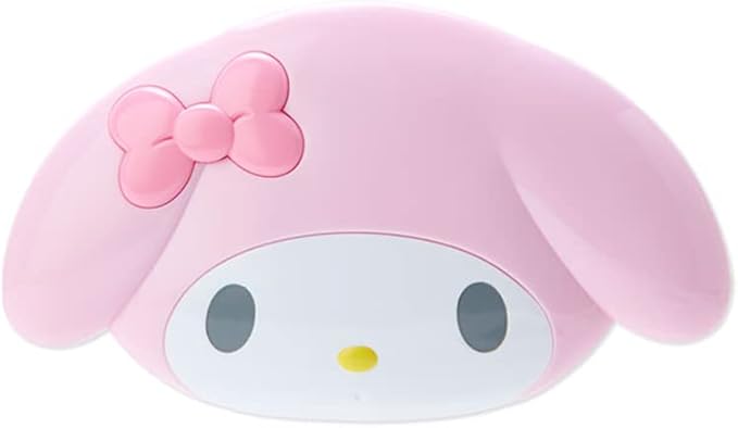 Sanrio 962546 My Melody Face Mirror & Comb Set, Pink & White