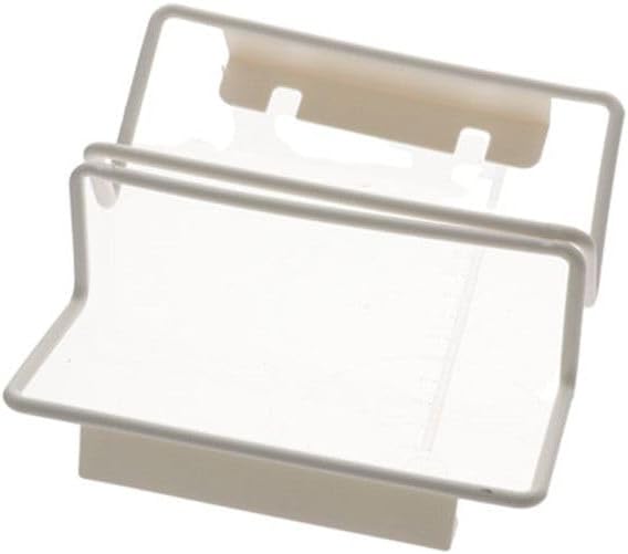 4 Pcs Plastic Over Kitchen Cabinet Towel Bar Rack, Hang on Inside or Outside of Doors, Storage and Organization for Hand and Dish Towels, Tea Towels