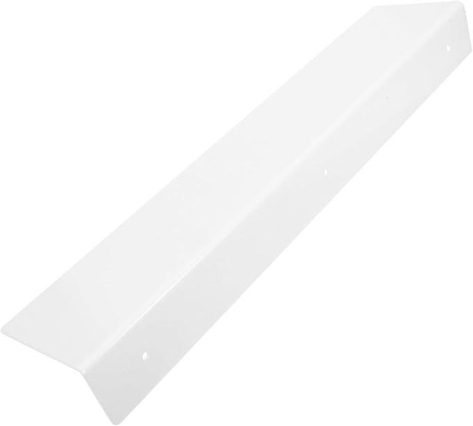 ABOOFAN Adhesive Gap Shelf for Bathroom and Kitchen No Drill Space-Saving Divider Waterproof Extendable Board for Organizing 2-Pack