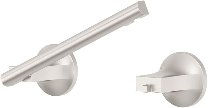 Pfister BPHPFM0GS Pfirst Modern Toilet Paper Holder, Spot Defense Brushed Nickel