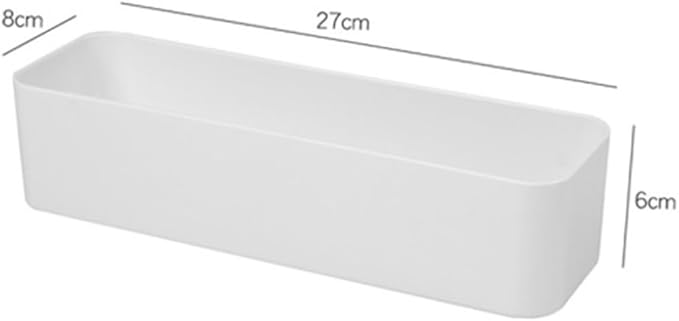 2pcs Bathroom Wall Shelves Wall-Mounted Storage Boxes Abs Plastic Organizers Space Saving Decorative