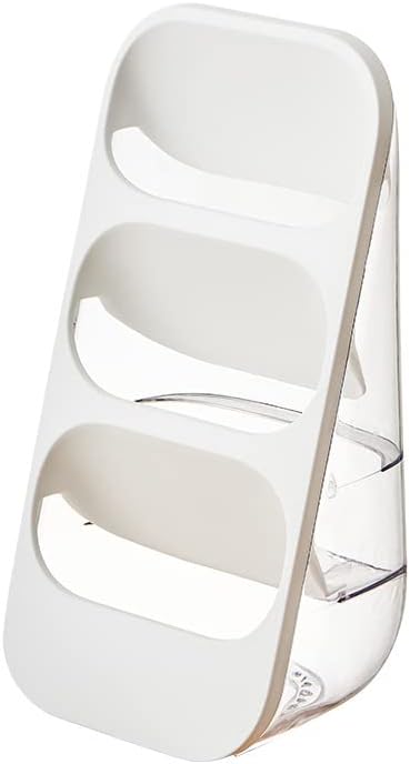 Brrnoo 3 Tier Acrylic Storage Organizer for Cosmetics Brush Jewelry, Makeup Organizer Display Rack Holder for Vanity Countertop, Multipurpose Display Case