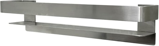 Transolid JGBS20-BS Jocelyn 20-in Grab Bar Shelf, Brushed Stainless