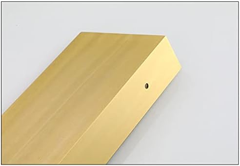ZTBH Bathroom Divider 30-60 cm Length Bathroom Shelves, Wall Rack Bathroom Rack Bathroom Hardware Sets (Color : 40cm Brushed Gold)