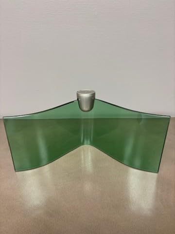 LTL Home Products Wallscapes Heron Glass Shelf Kit, Blue (Green)