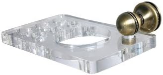 Universal Tumbler/Tooth Holder Finish: Satin Brass