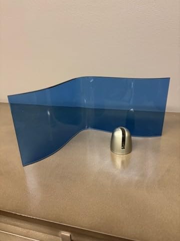 LTL Home Products Wallscapes Heron Glass Shelf Kit, Blue (Blue)