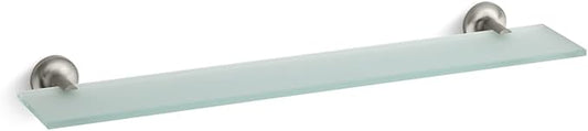 Kohler K-14440-BN Purist Glass Shelf Vibrant Brushed Nickel