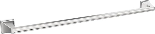 Amerock BH3602426 | Chrome Towel Bar | 24 in (610 mm) Towel Rack | Mulholland | Bathroom Towel Holder | Bathroom Hardware | Bath Accessories