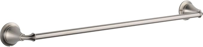 DELTA FAUCET 79424-SS Linden 24 in. Wall Mount Towel Bar Bath Hardware Accessory in Stainless Steel