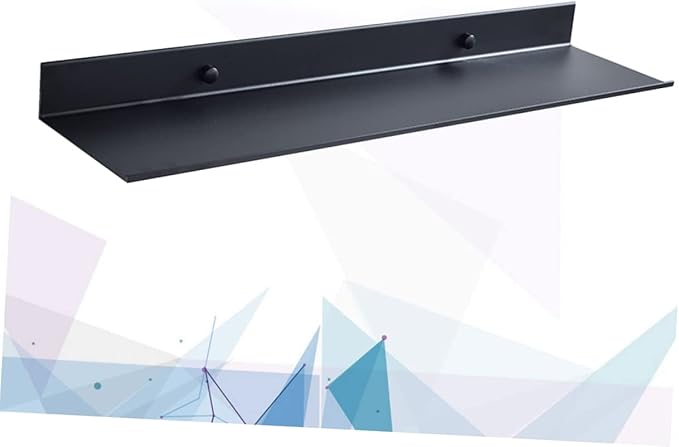 SOLUSTRE Bathroom Shelf Wall Mount Floating Shelves Rustproof Storage Rack Space-Saving Decor