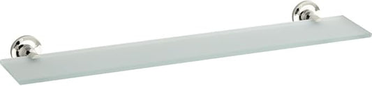 Kohler K-14440-SN Purist Glass Shelf, Vibrant Polished Nickel