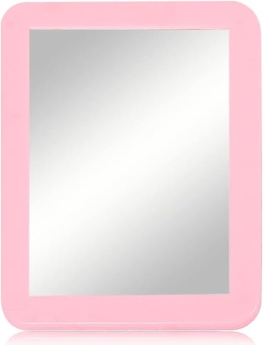 Boxgear Magnetic Locker Mirror, Makeup Mirrors - 5" x 7"- for School Locker, Bathroom, Household Refrigerator, Locker Accessory, Workshop Toolbox or Office Cabinet (White)