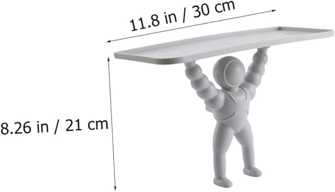 LIFKOME 2pcs Cosmetics Storage -Mounted Storage Rack Bathroom Shelf Modern Decorative