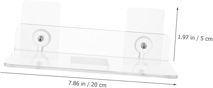 Hemobllo 1pcs Bathroom Shelves Wall Mount Storage Rack Above Toilet Storage Wall Shelving