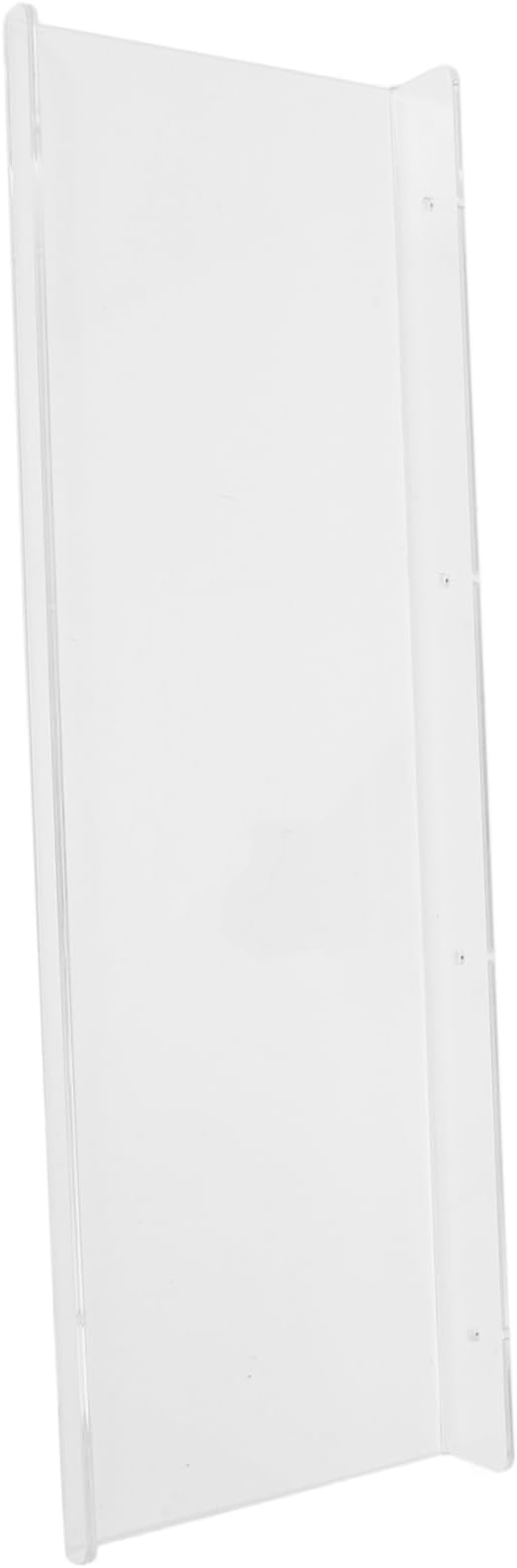 Hemobllo Acrylic Floating Shelf for Bathroom Storage Clear Wall Mounted Rack Design Easy to Install for Organizing Toiletries and Kitchen Gadgets